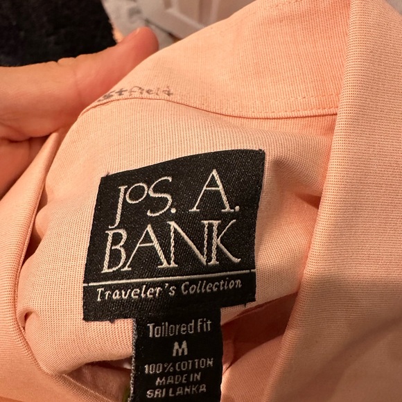 Medium Light Pink Dress Shirt- from Jos. A. Bank - Picture 3 of 3
